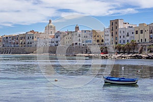 Trapani city in Sicily