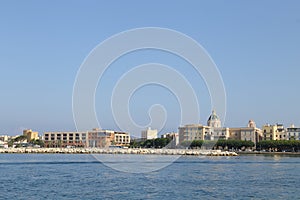 Trapani city between the two seas Sicily