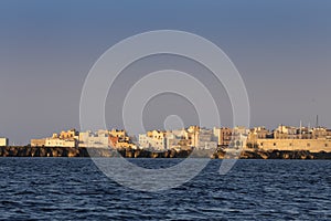Trapani city between the two seas Sicily