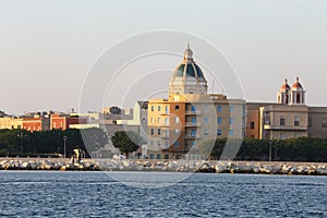 Trapani city between the two seas Sicily