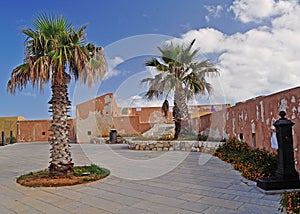 Trapani - Sicily - With palm trees