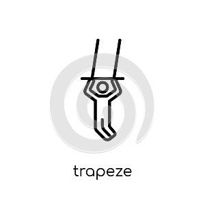 trapeze icon from Circus collection.