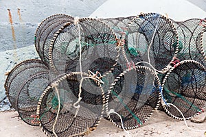 Traps for capture fisheries and seafood