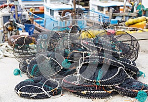 Traps for capture fisheries and seafood