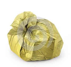 Trash bag isolated