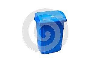 Trash can isolated