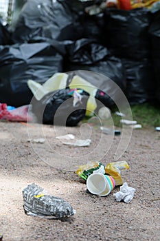 Trash After Helsinki Pride LGBTQ+ Event 2019