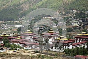 Trashi Chhoe Dzong, Thimphu, Bhutan photo