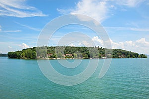 Trasimeno Lake Maggiore Island