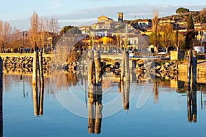 Trasimeno lake Umbria Italy Europe