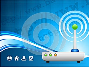 Trasmitter and reciever background