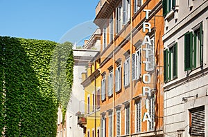 Trattoria Sign in Rome - Italy