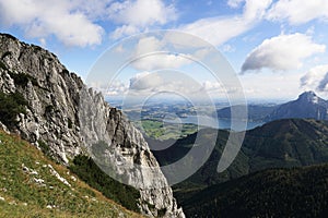 Trauensee and Gmunden, The mountain scenery around Feuerkogel