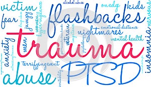 Trauma Word Cloud