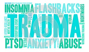 Trauma Word Cloud