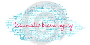 Traumatic Brain Injury Word Cloud