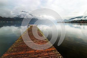 Traunsee lake