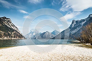 Traunsee Lake in Gmunden