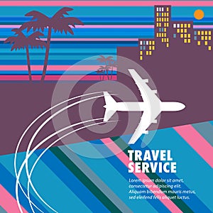 Travel agency abstract