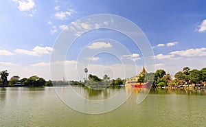 Travel Asia: Karaweik palace in Yangon, Myanmar