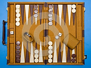 Travel backgammon photo