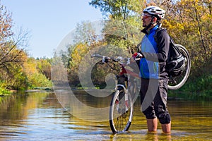 Travel by bike.