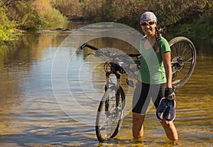 Travel by bike.