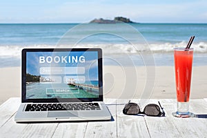 Travel booking, hotels and flights reservation