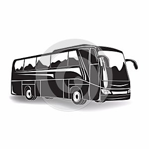 Travel bus icon