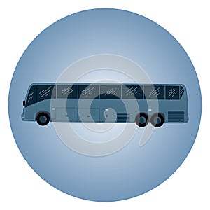 travel bus. Vector illustration decorative design