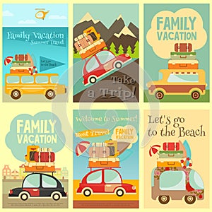 Travel Cards Set