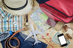 Travel concept with accessory