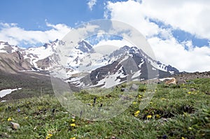 Travel concept photo; Turkey Kayseri Erciyes Mountain