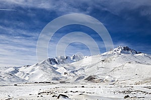 Turkey / Kayseri / Erciyes Mountain winter