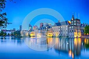 Travel Concepts. Binnenhof Palace of Parliament in The Hague in