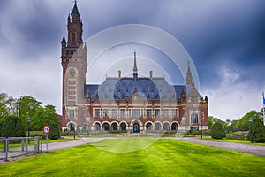 Travel Consepts. Peace Palace in Den Haag Hague