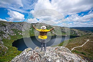 Travel in Cradle Mountain NP, Tasmania, Australia