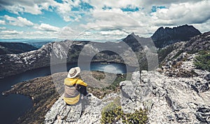 Travel in Cradle Mountain NP, Tasmania, Australia