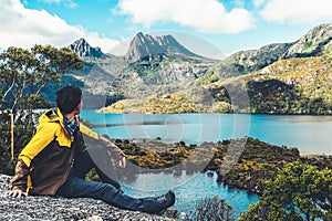 Travel in Cradle Mountain NP, Tasmania, Australia