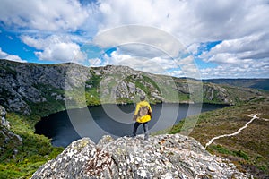 Travel in Cradle Mountain NP, Tasmania, Australia