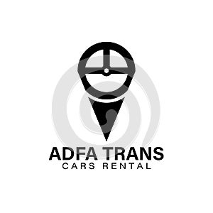 travel design logo business transportation