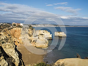 Travel destination Algarve- Lagos Portugal