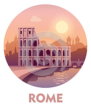 Travel destination Rome