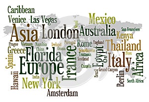 Travel destinations