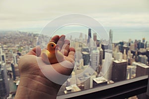 Travel Duck at Skydeck, Willis Tower, Chicago