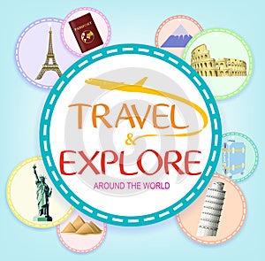 Travel and Explore Around the World in Circles