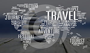 Travel Explore Global Destination Trip Adventure Concept