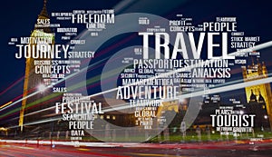 Travel Explore Global Destination Trip Adventure Concept