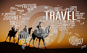 Travel Explore Global Destination Trip Adventure Concept