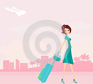 Travel girl